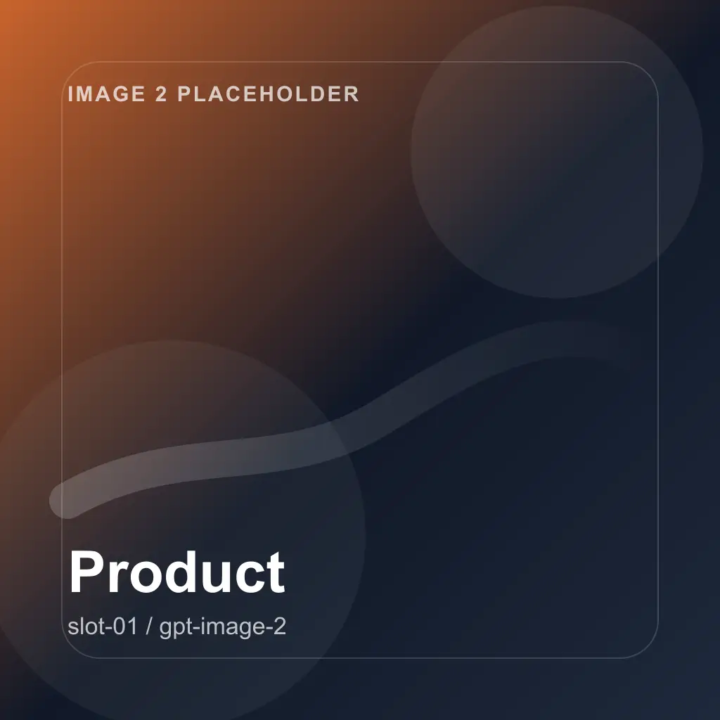 Product photo placeholder for Image 2 skincare bottle example.
